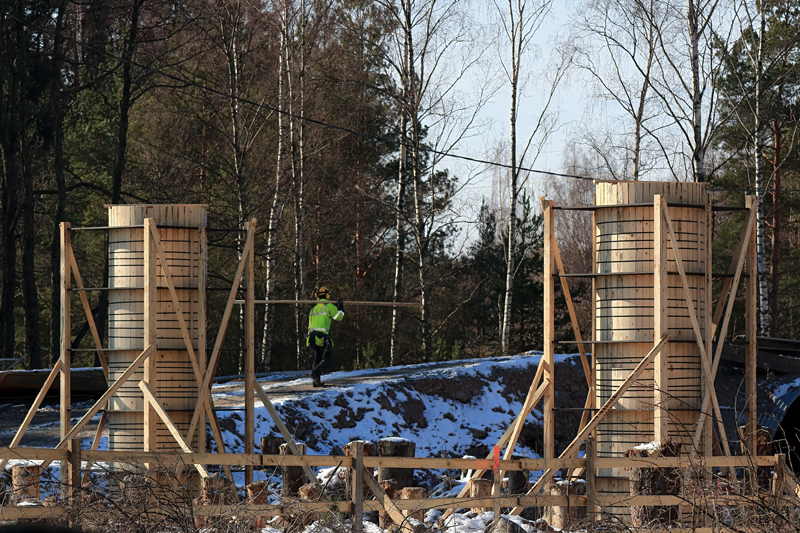 Finnevikinsilta alkaa näkymään - Kuva: Jukka Ranta